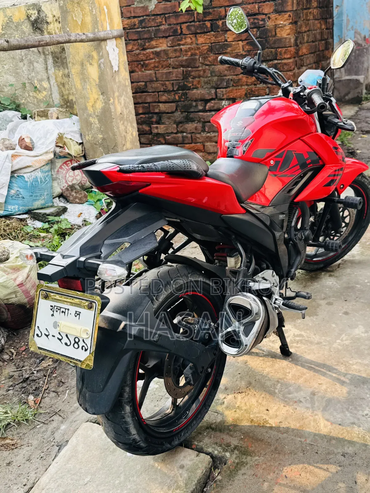 Suzuki Gixxer SF 2023 Red
