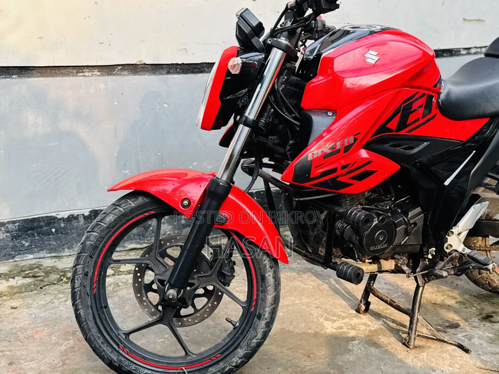 Suzuki Gixxer SF 2023 Red
