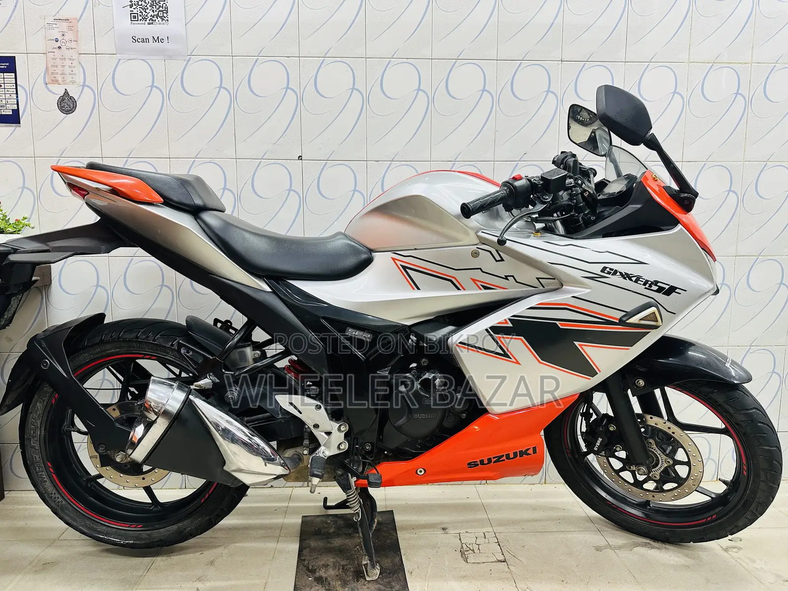 Suzuki Gixxer Fi ABS 2024 Orange