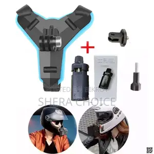 Motorcycle Helmet Chin Mount Holder for Mobile and GoPro