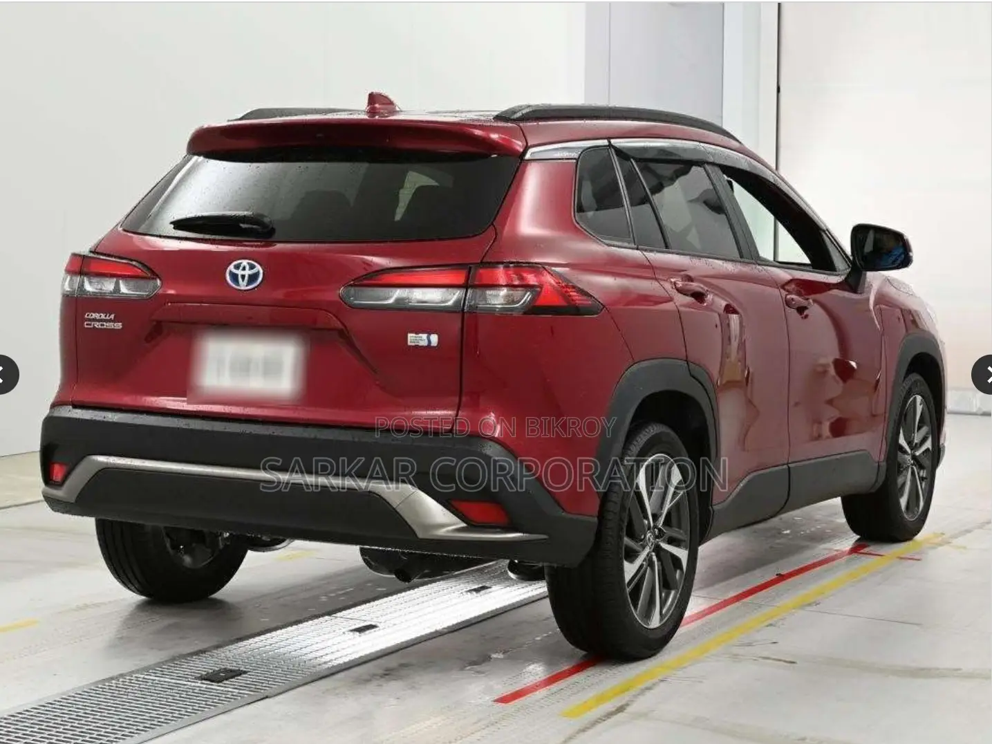Toyota Corolla Cross 1.8 Hybrid FWD 2022 Red
