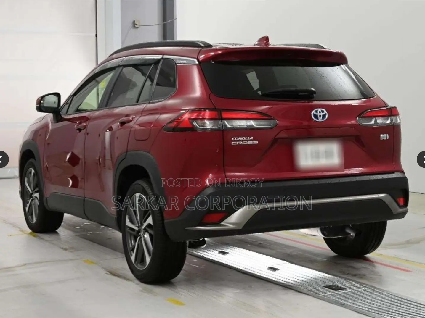 Toyota Corolla Cross 1.8 Hybrid FWD 2022 Red