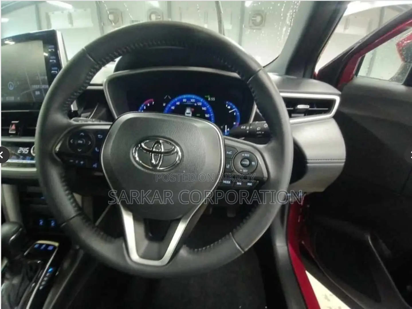 Toyota Corolla Cross 1.8 Hybrid FWD 2022 Red