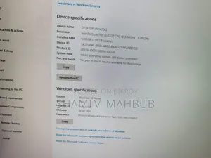Desktop Computer 8GB Intel Core i3 HDD 500GB