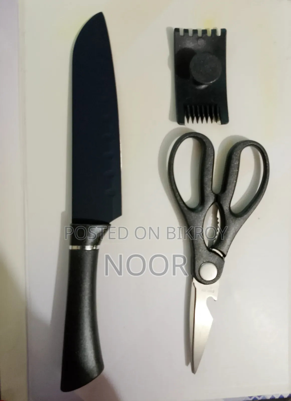 Premium Kitchen Knife And Scissor Set