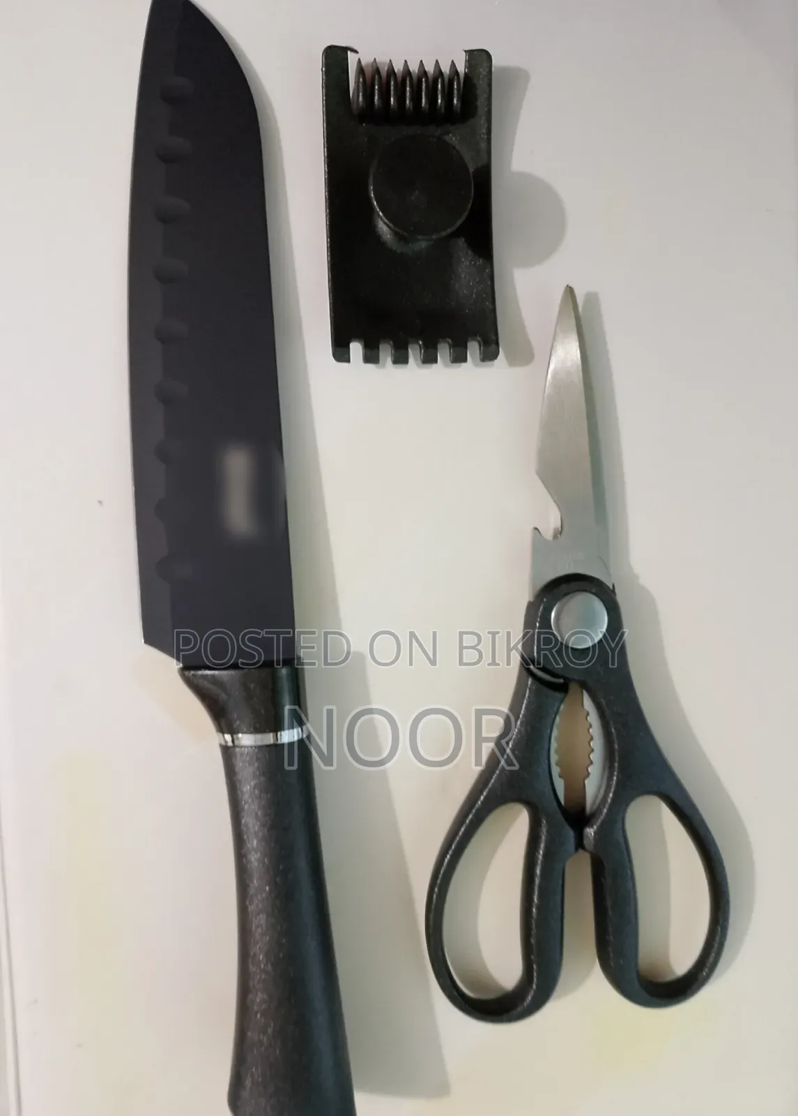 Premium Kitchen Knife And Scissor Set