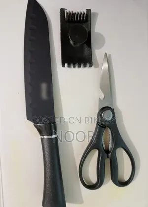 Premium Kitchen Knife And Scissor Set