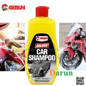 Getsun Deluxe Car Shampoo 500 ml, Car Foam Wash Shampoo,