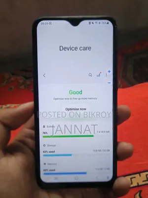 Samsung A10 32 GB Blue