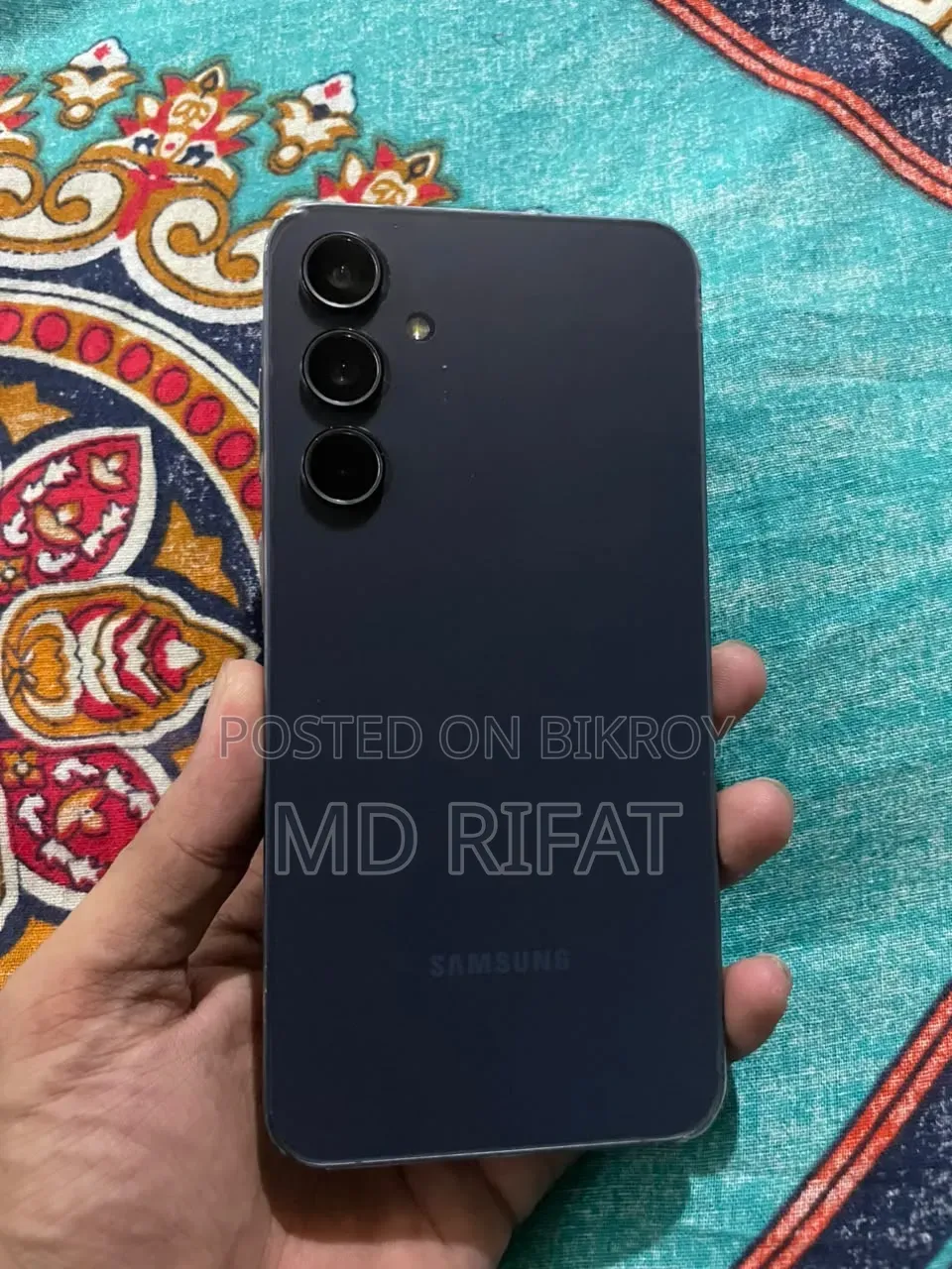 স্যামসাং গ্যালাক্সি এ৫৫ ১২৮ জিবি ব্লু