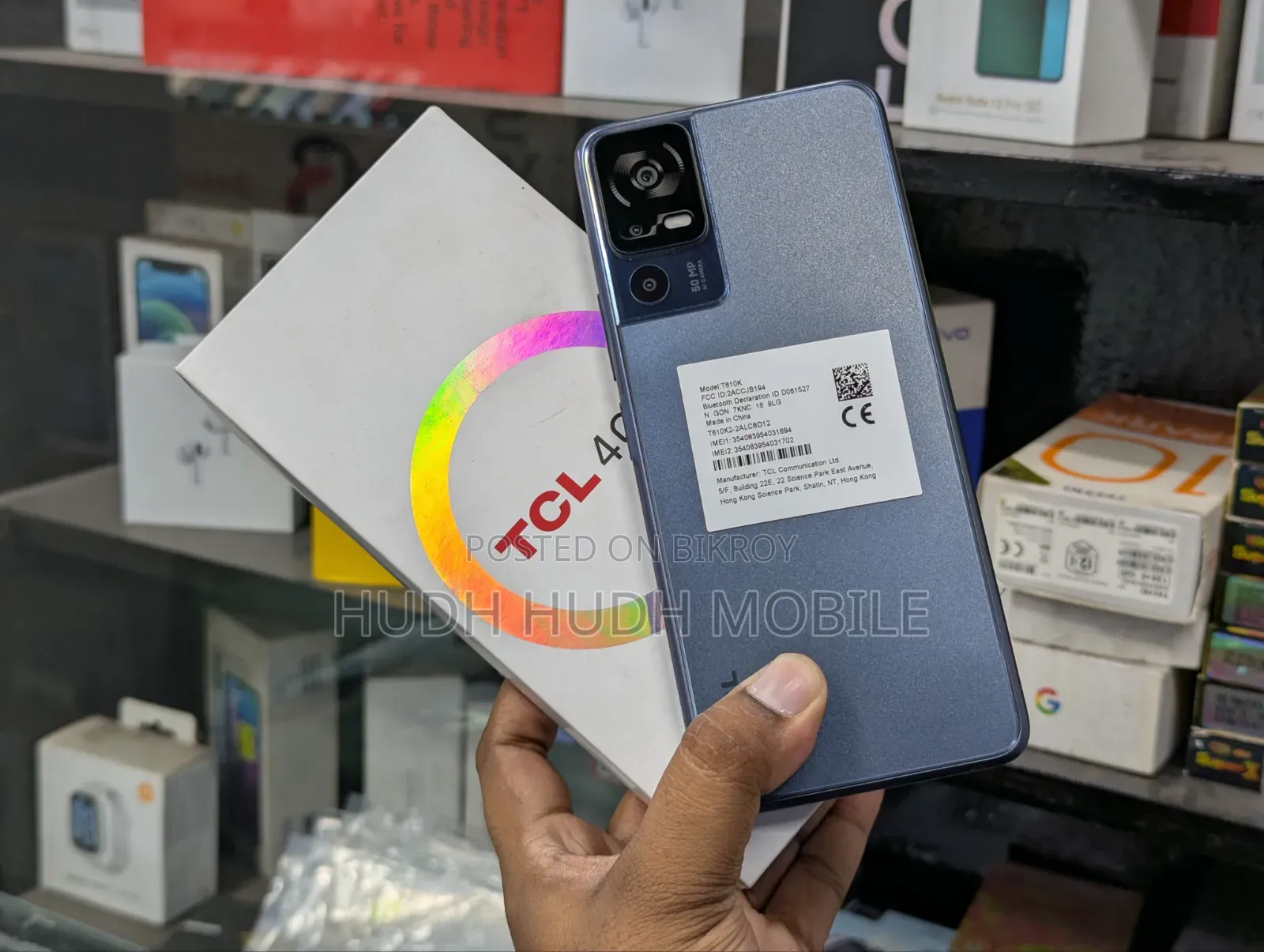 TCL 40 SE 256 GB Gray