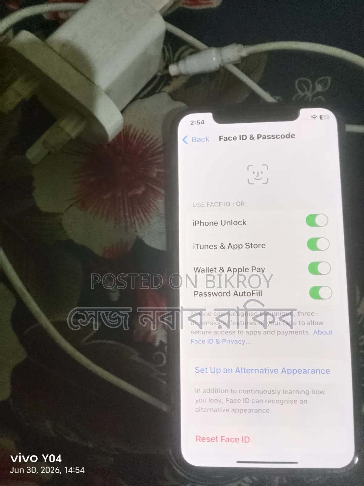 Apple iPhone X 64 GB Black