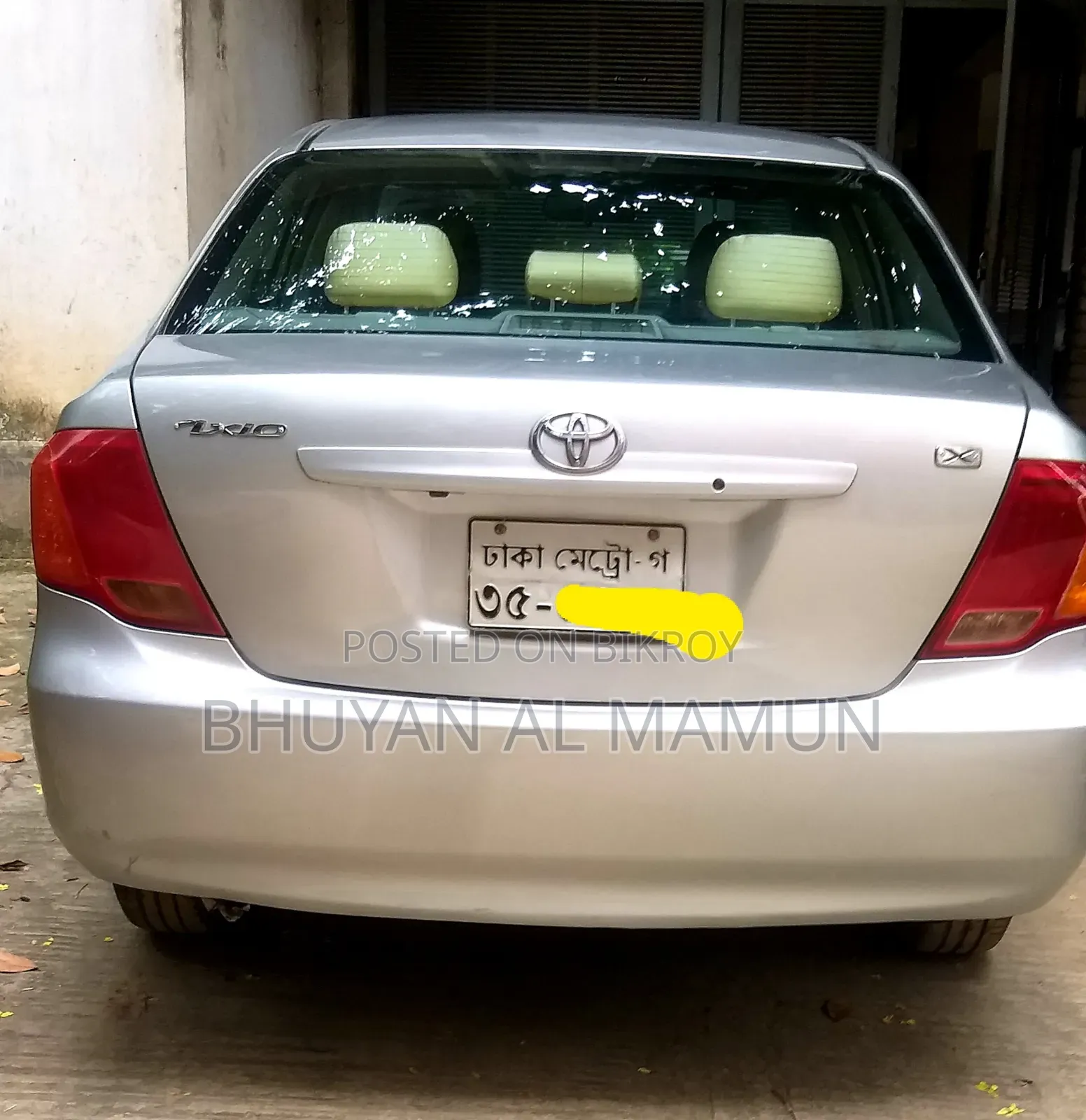 Toyota Axio 1.5 X 2WD 2008 Silver