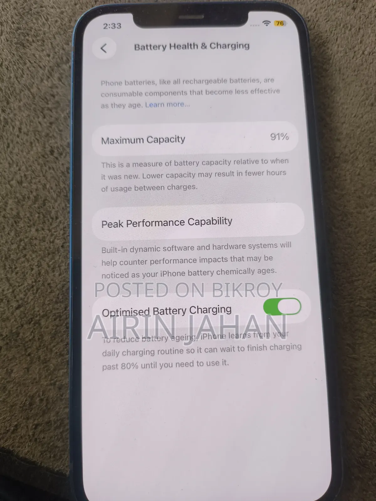 Apple iPhone 12 128 GB Blue