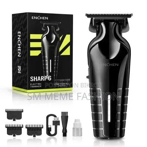 Enchen Sharp6 Electric Hair Trimmer – Professional Grooming Kit With 3