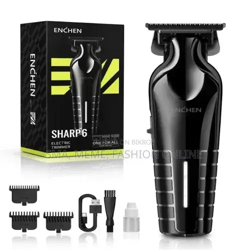 Enchen Sharp6 Electric Hair Trimmer – Professional Grooming Kit With 3 Guided Combs