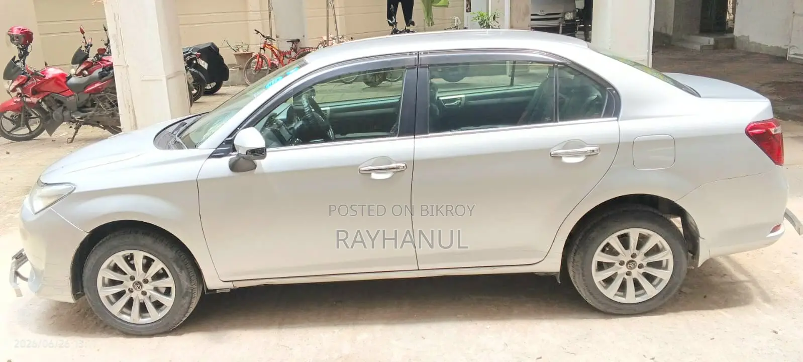 Toyota Axio 1.5 G 2WD 2015 Silver