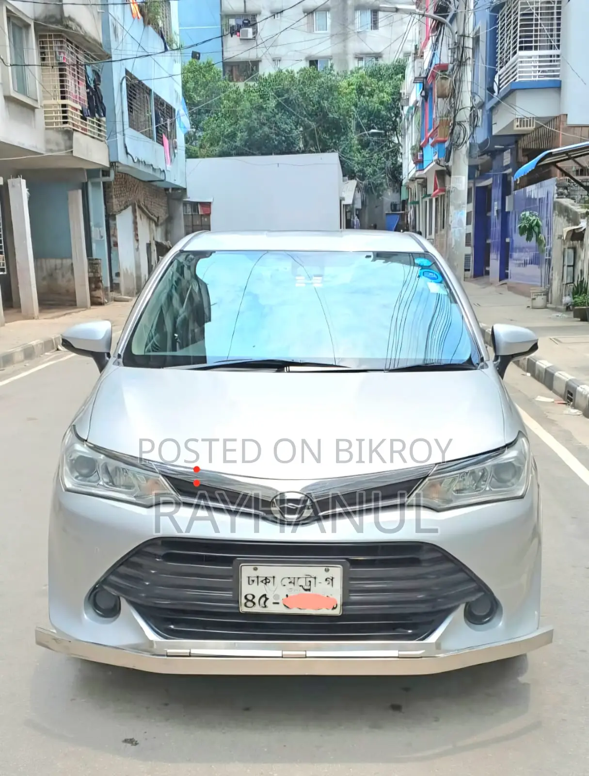 Toyota Axio 1.5 G 2WD 2015 Silver