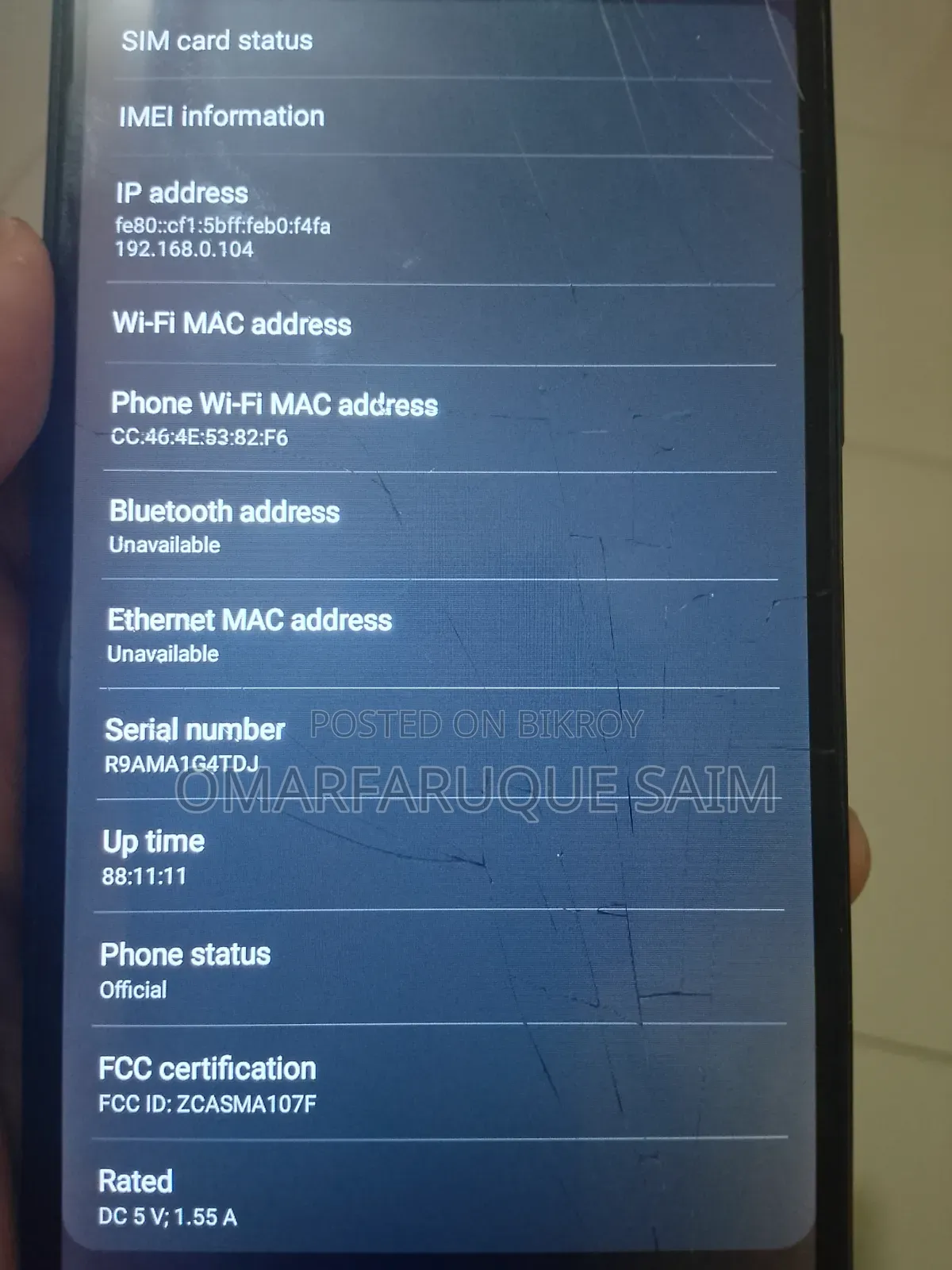 Samsung Galaxy A10s 32 GB Black
