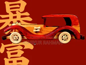 Wooden Car (Showpiece)