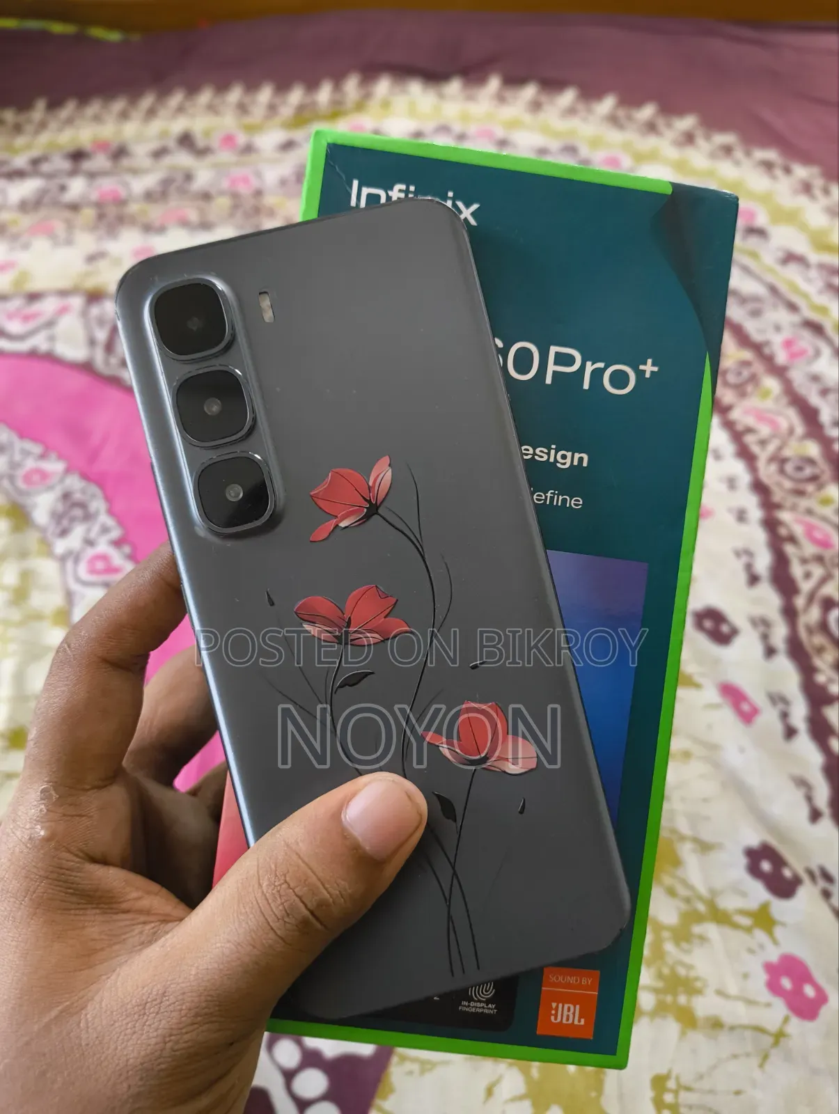 ইনফিনিক্স হট ৬০ প্রো+ ১২৮ জিবি কালো