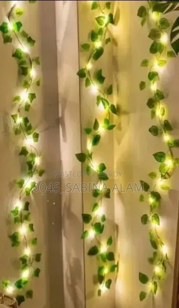 Home Decor Leaf and Light