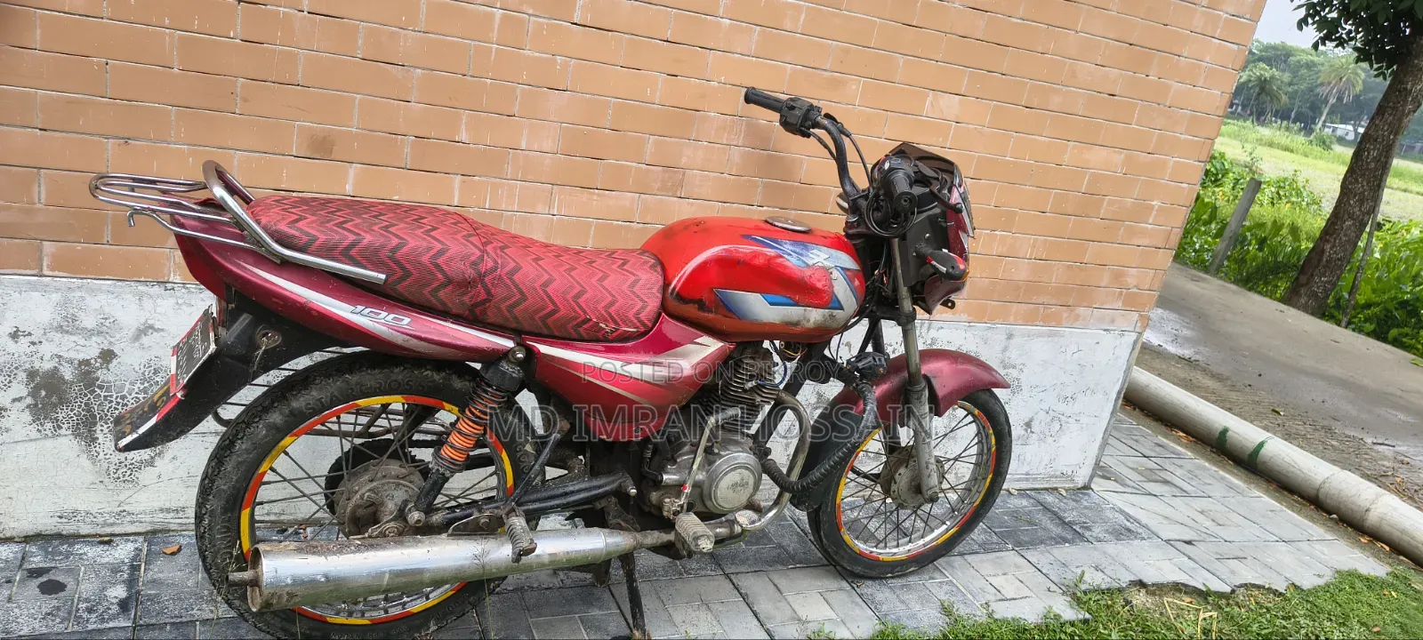 Bajaj CT 100 2011 Red