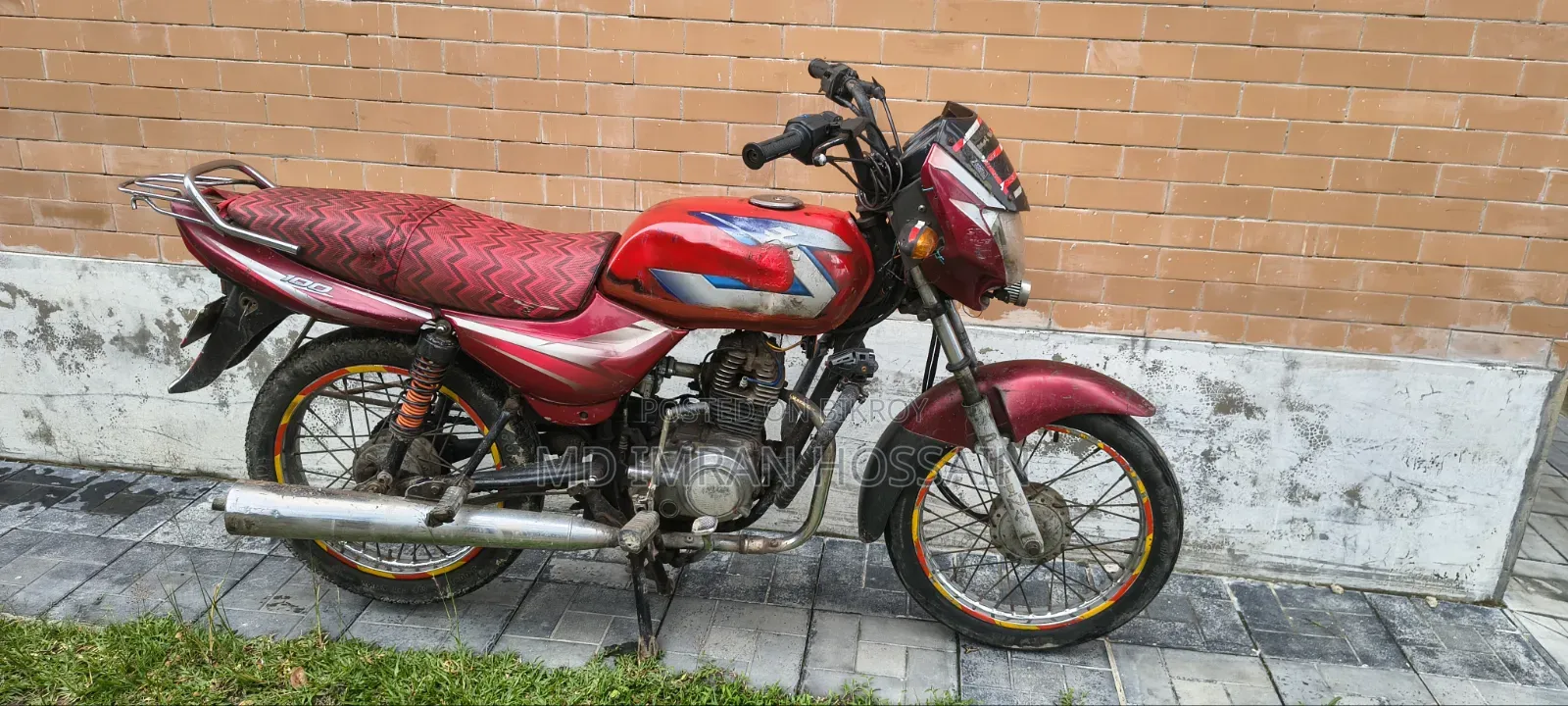 Bajaj CT 100 2011 Red