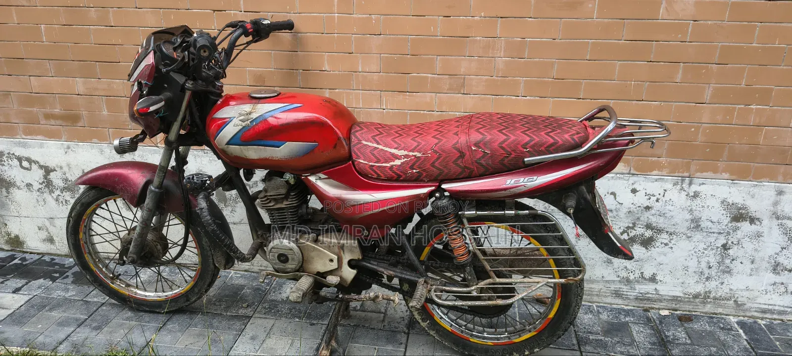 Bajaj CT 100 2011 Red