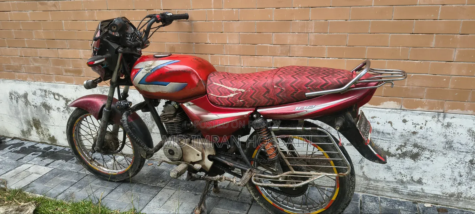 Bajaj CT 100 2011 Red