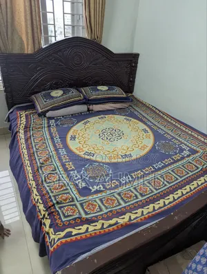 Used Wooden Bed for Sale With Mattress