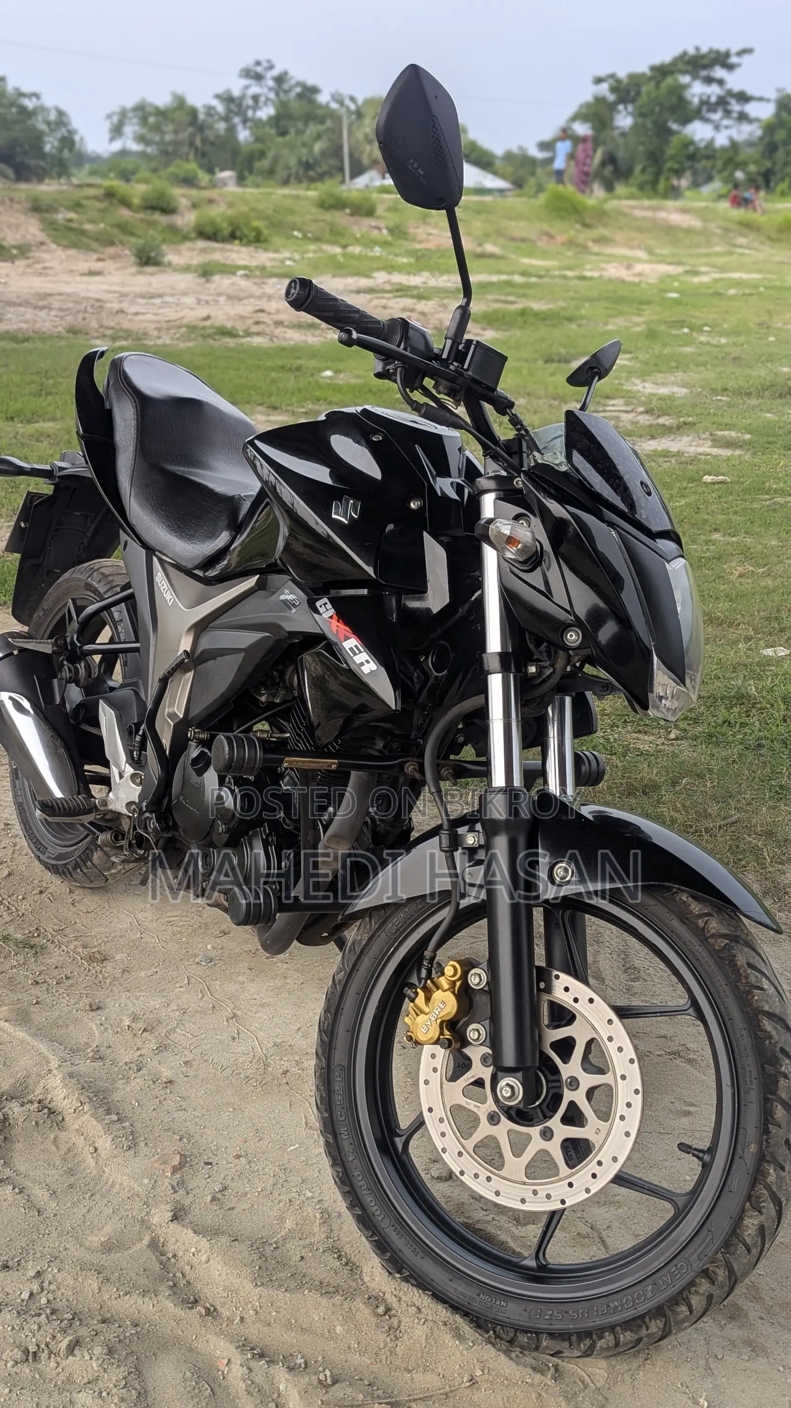 Suzuki Gixxer Monotone 2024 Black