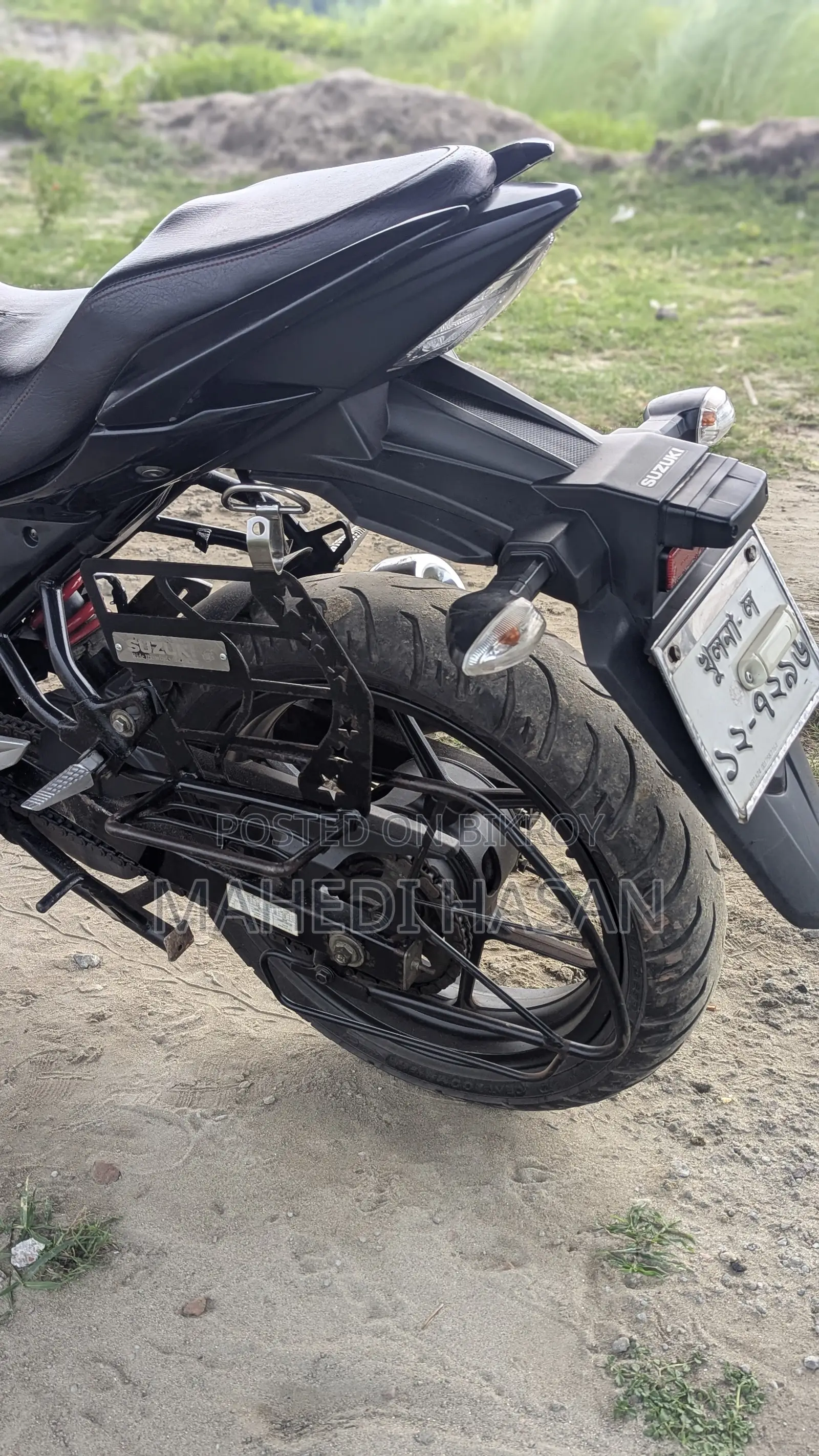 Suzuki Gixxer Monotone 2024 Black