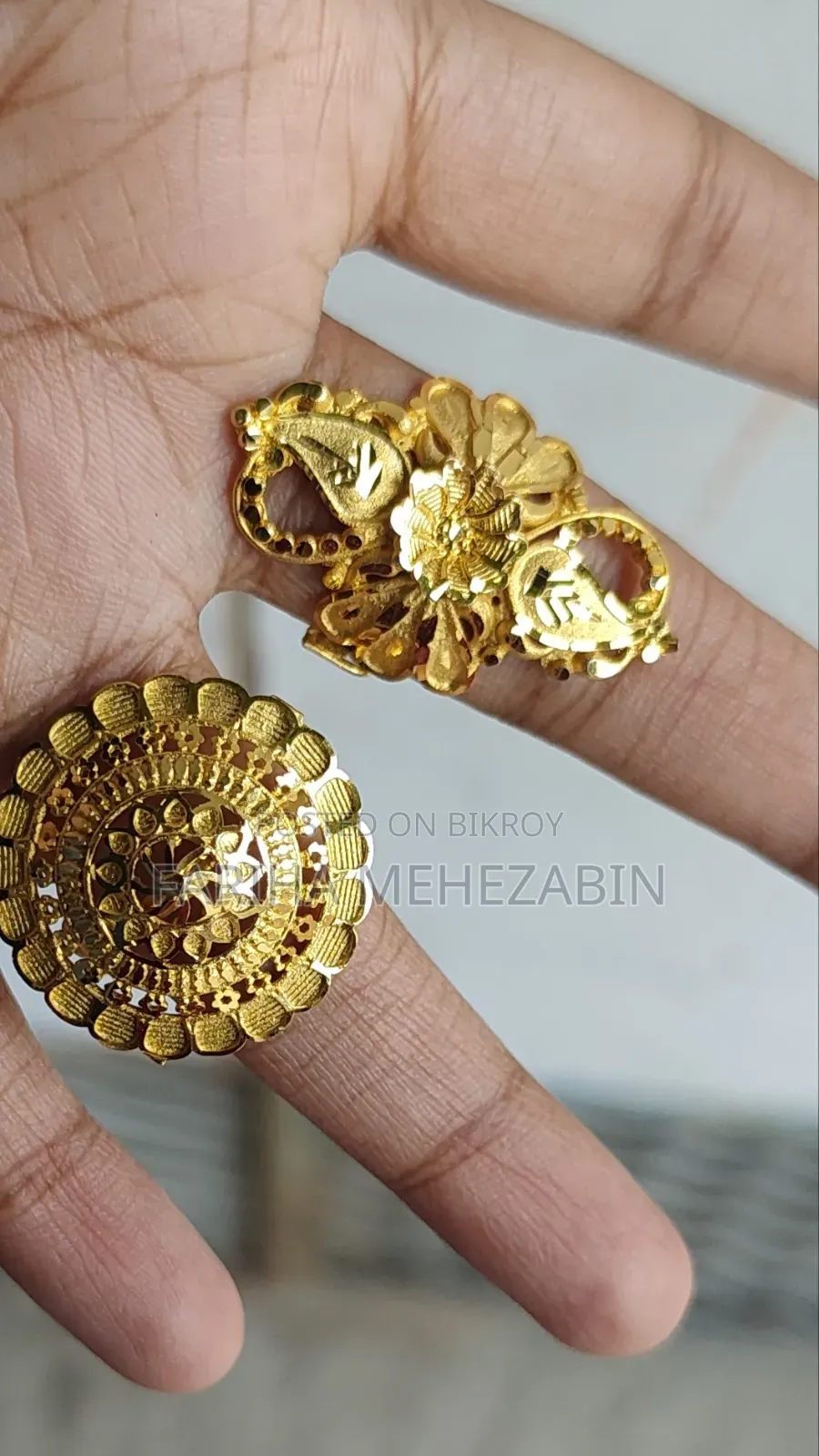 Gold Plate Bridal Set