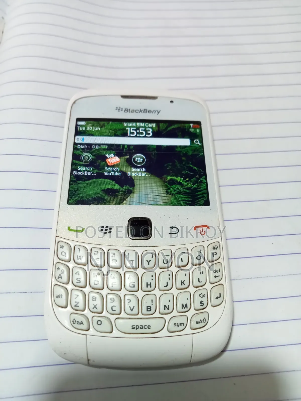 BlackBerry Curve 3G 9300 White