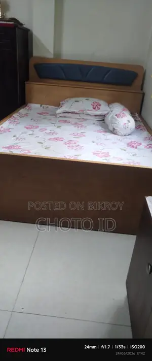Otobi Original King Bed With Headboard Storage | Used | Good Condition