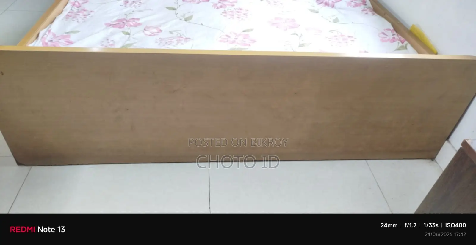Otobi Original King Bed With Headboard Storage | Used | Good Condition