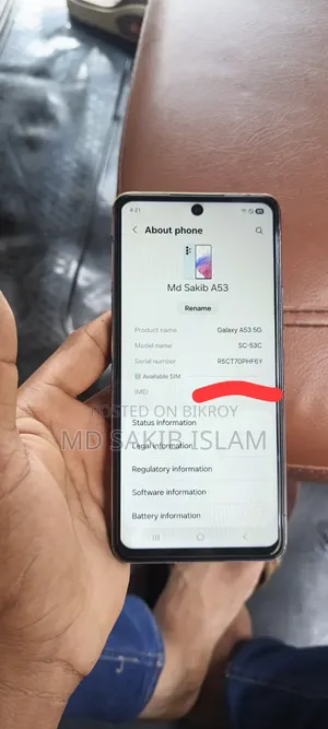 Samsung Galaxy A53 5G 128 GB Black
