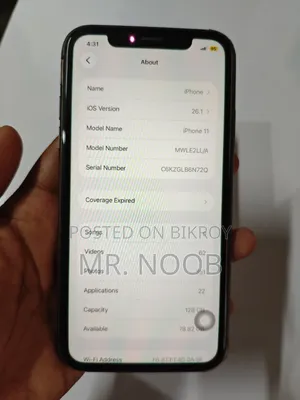 Apple iPhone 11 128 GB Black