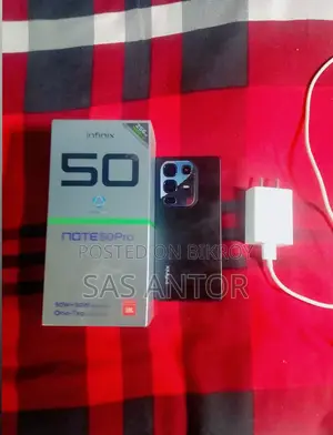 New Infinix Note 50 Pro 256 GB Black