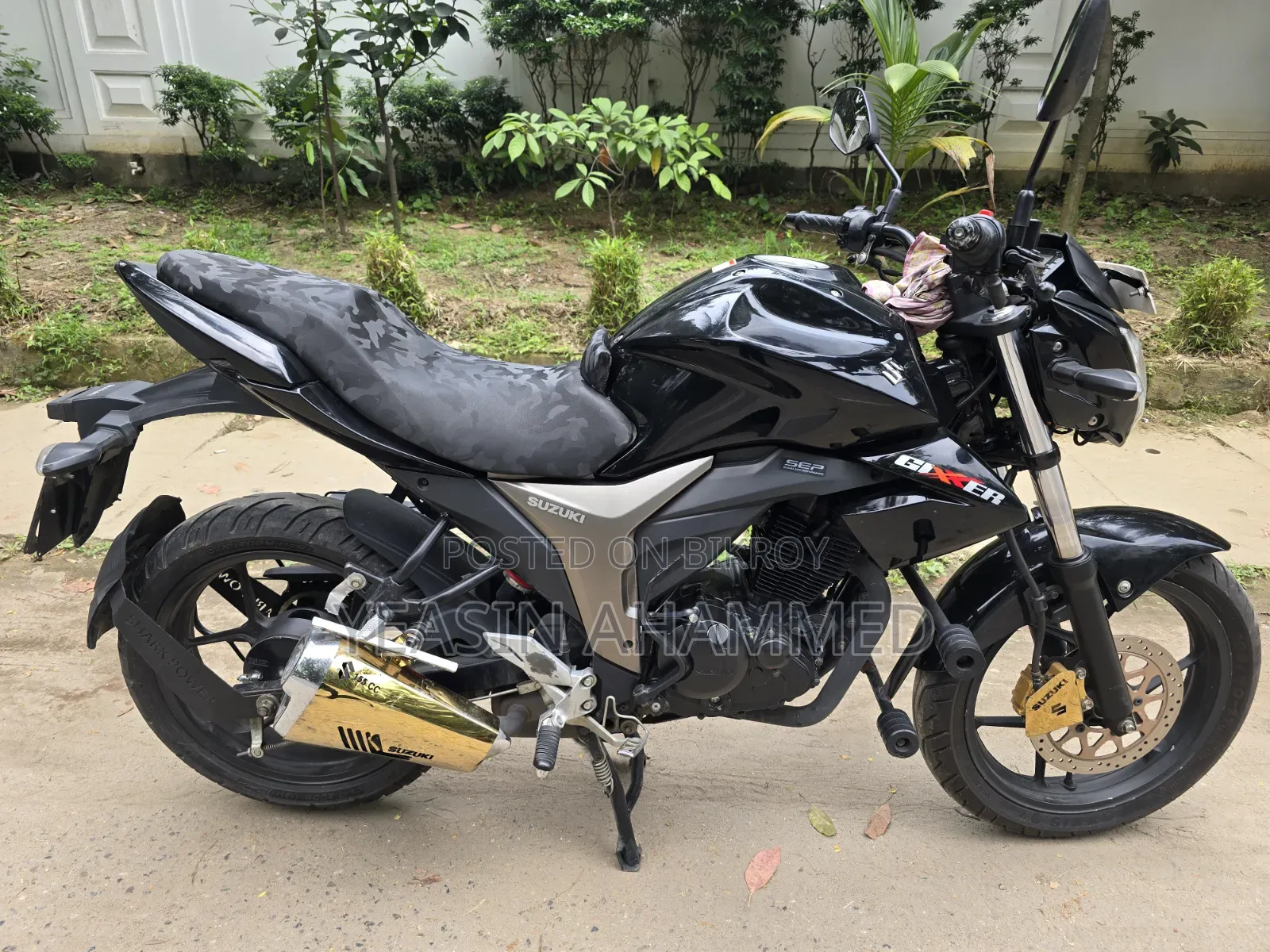 Suzuki Gixxer Monotone 2023 Black