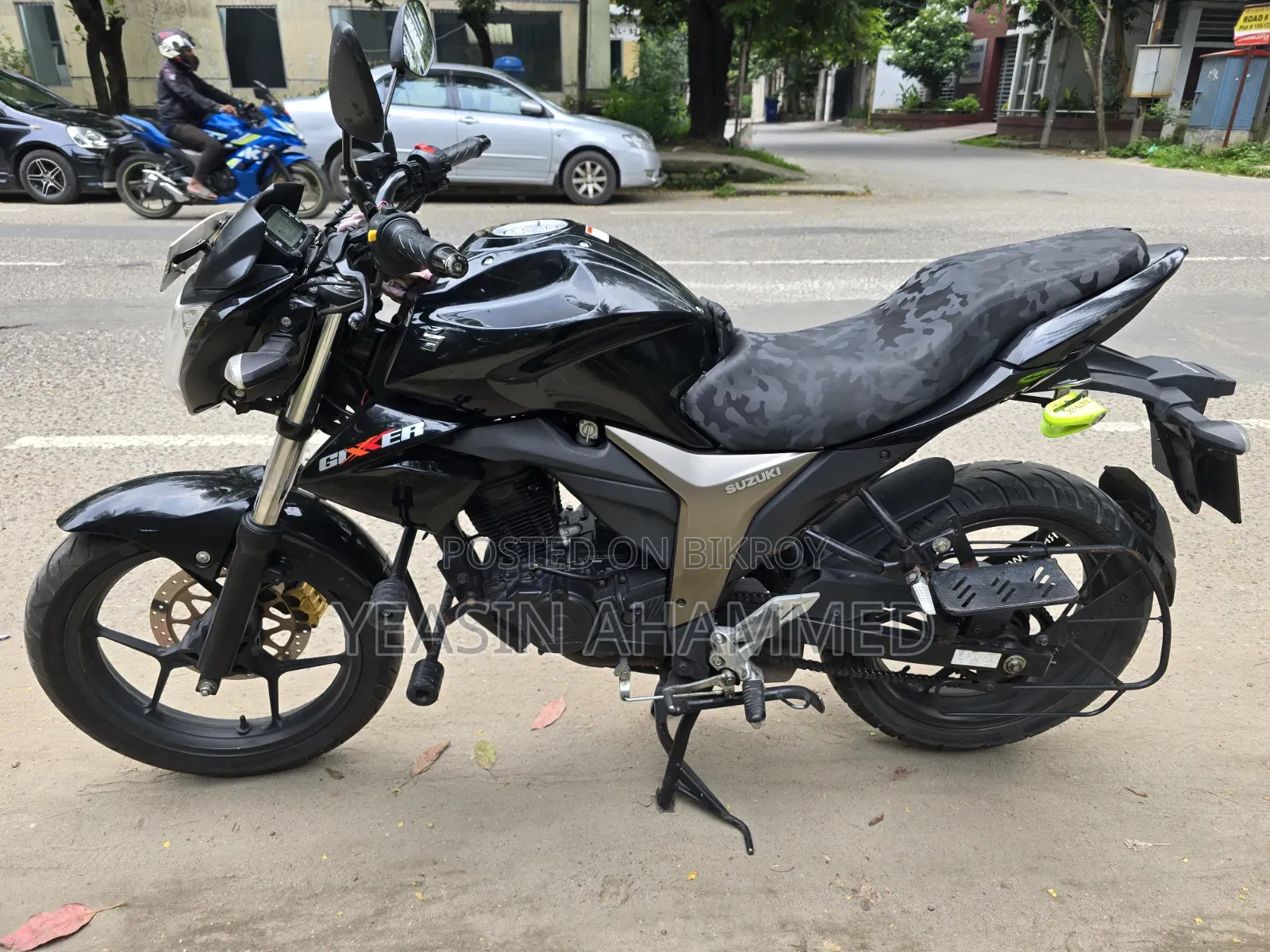 Suzuki Gixxer Monotone 2023 Black