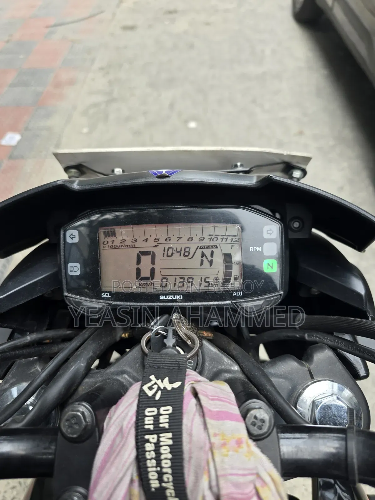 Suzuki Gixxer Monotone 2023 Black