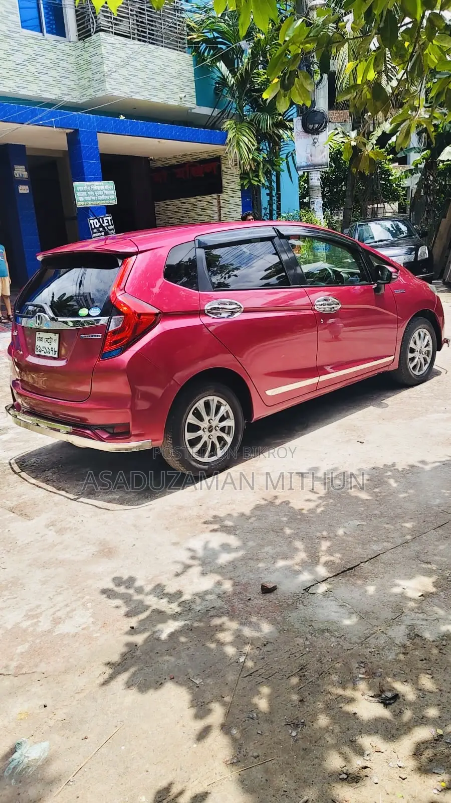 Honda Fit EX 2017 Maroon