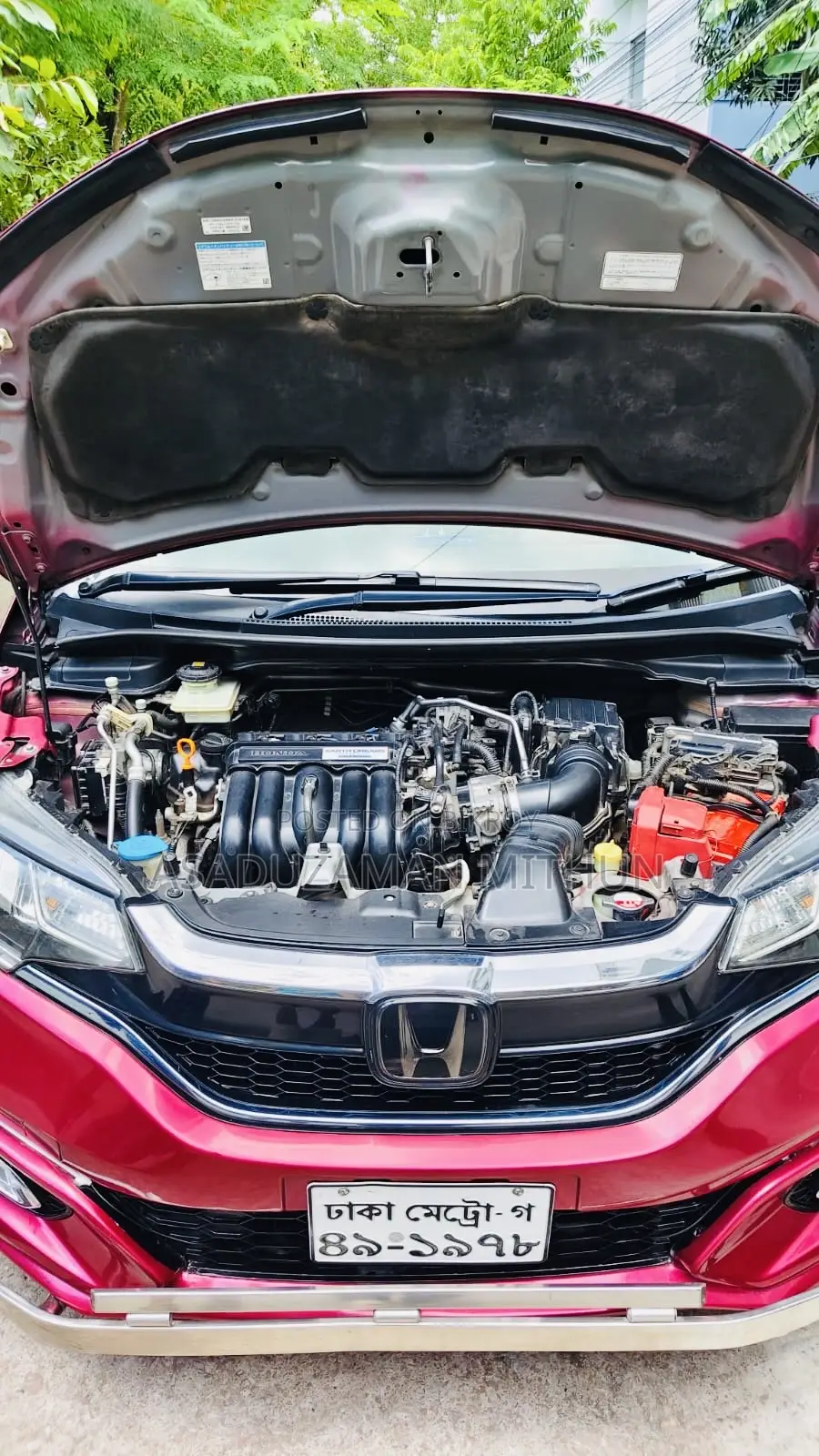 Honda Fit EX 2017 Maroon