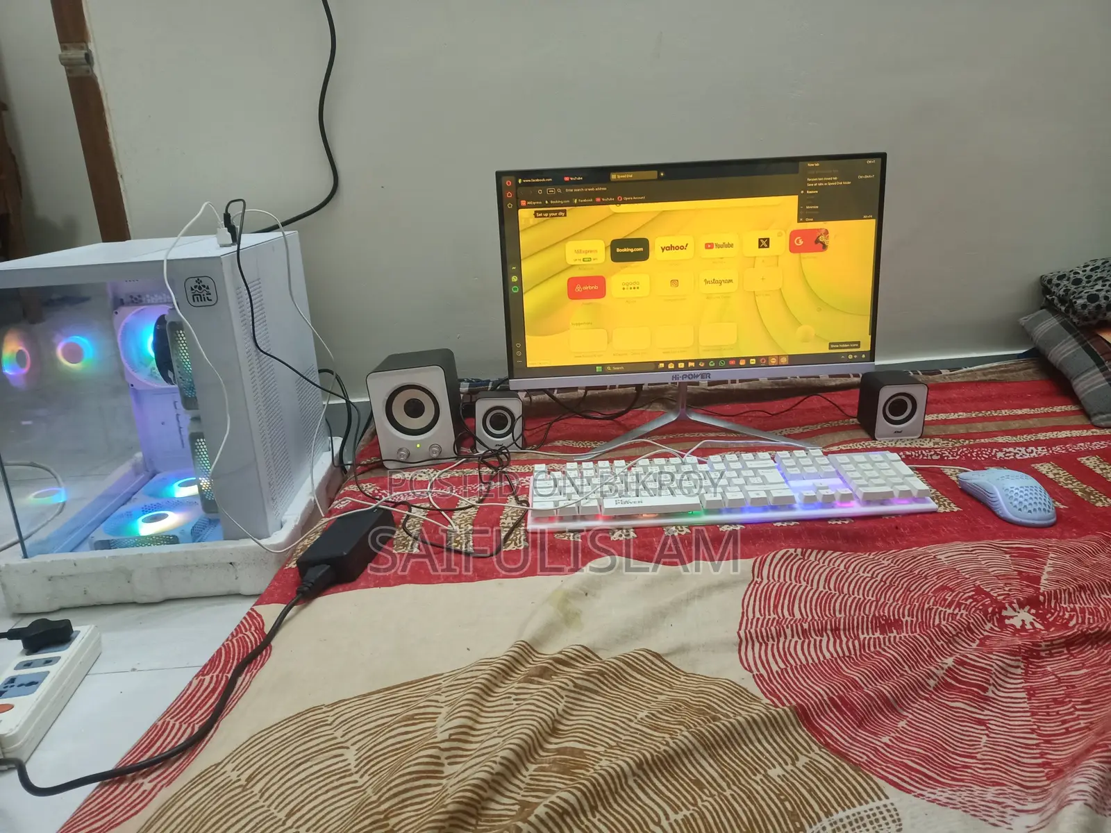 Desktop Computer 8GB Intel Core I5 SSD 128GB