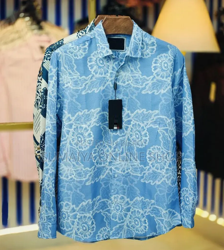 China Floral Print Full Sleeve Shirts