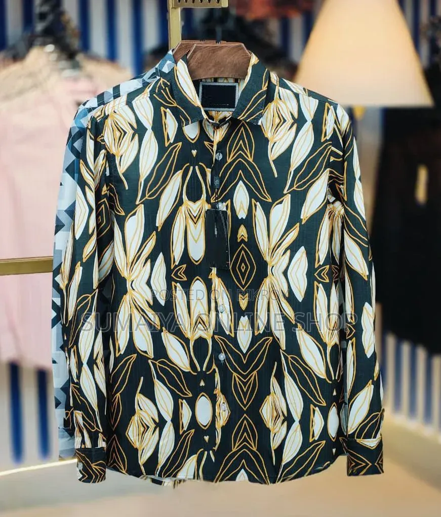 China Floral Print Full Sleeve Shirts