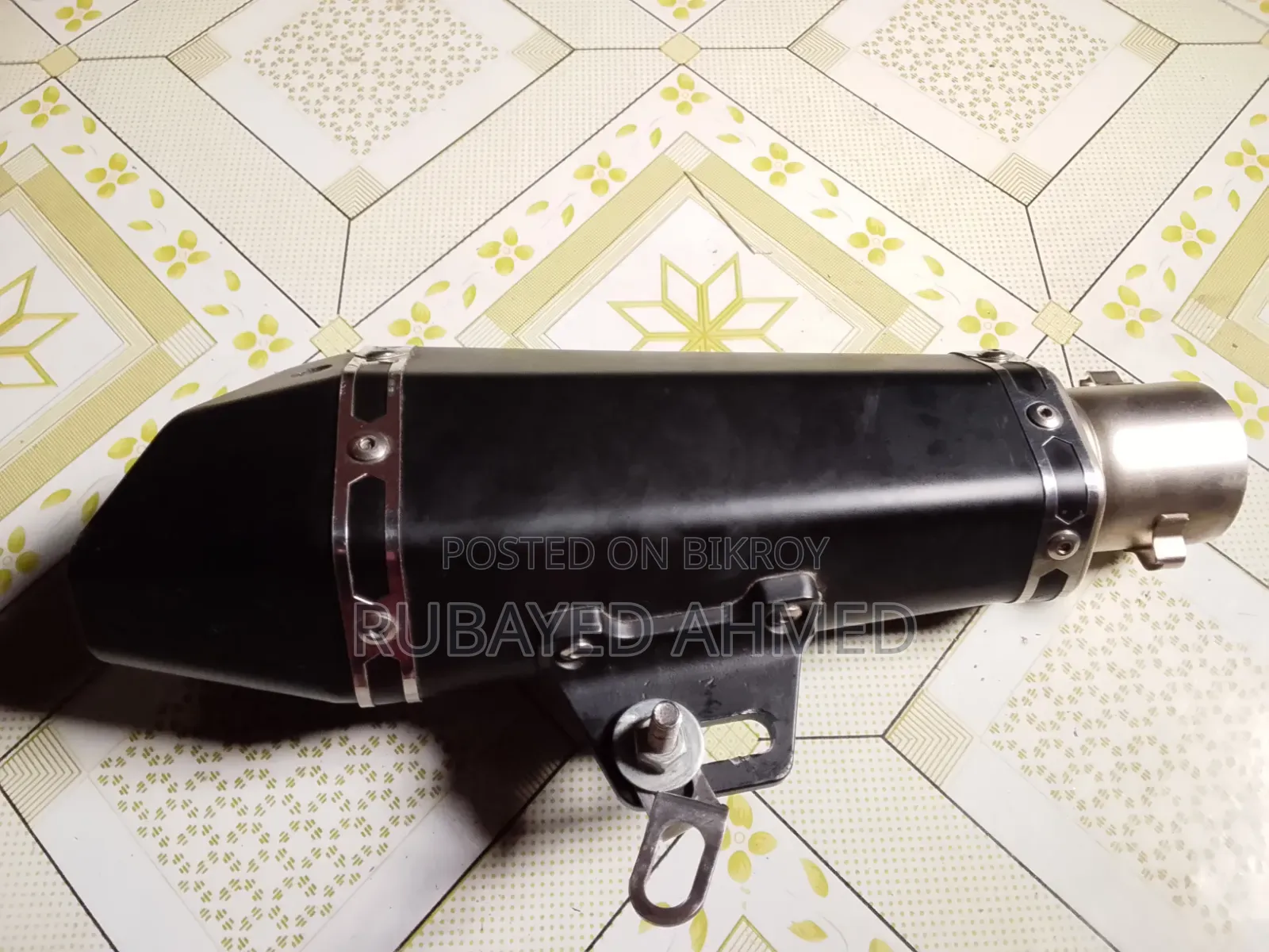 Exhaust muffler pipe