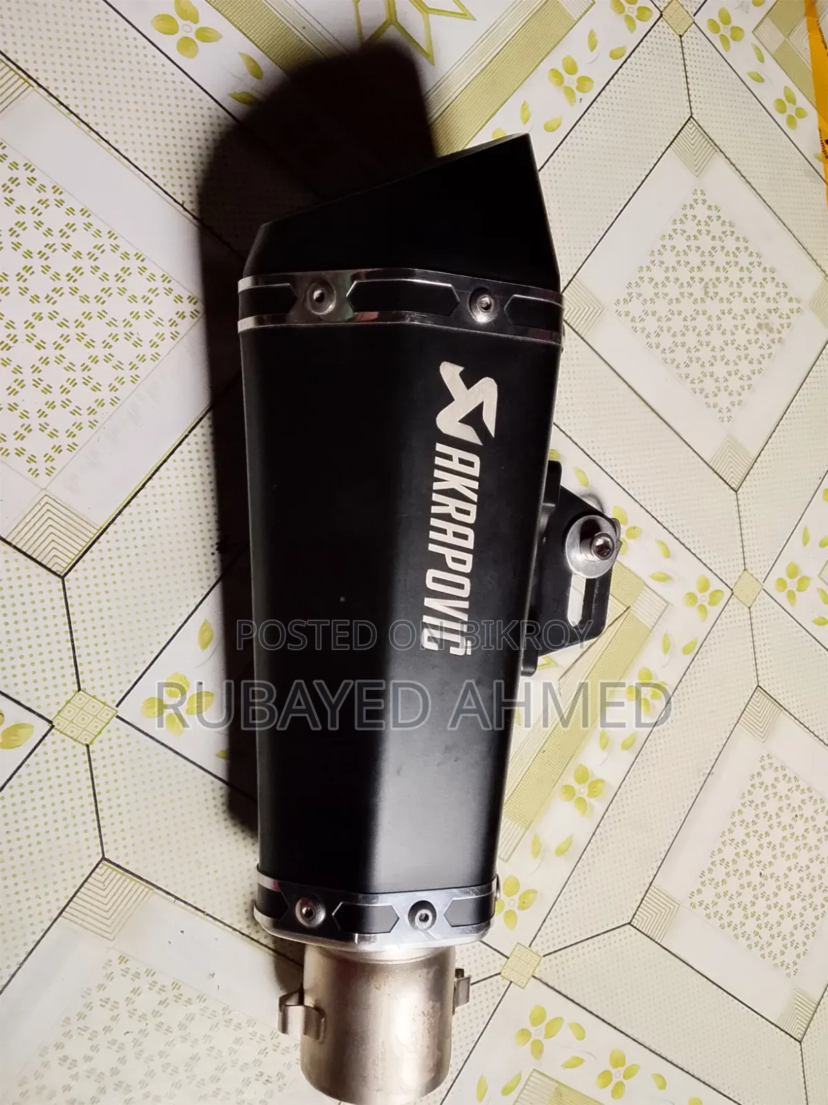 Exhaust muffler pipe